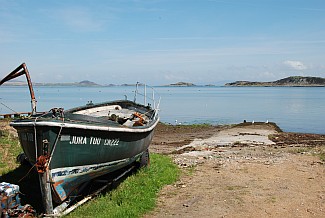 Boat at Craighouse Harbour