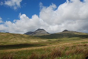 Paps of Jura seen from the Road