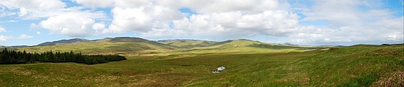 Isle of Jura Landscape Panorama Image