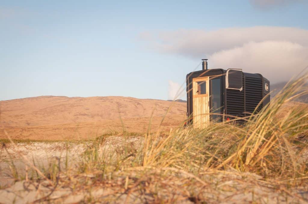 wild sauna Islay and Jura
