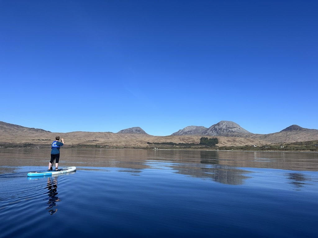 paddleboarding near Craighouse Isle of Jura