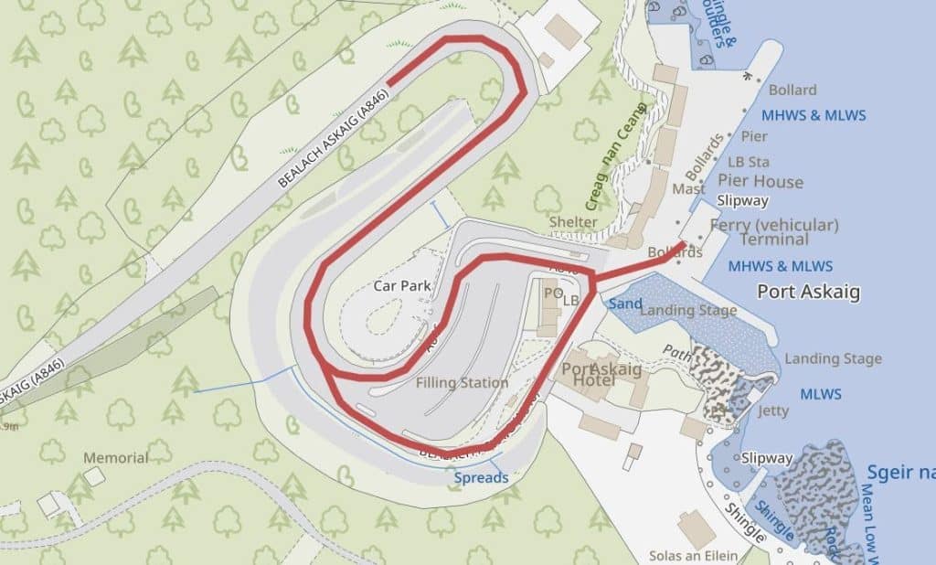 Port Askaig planned works