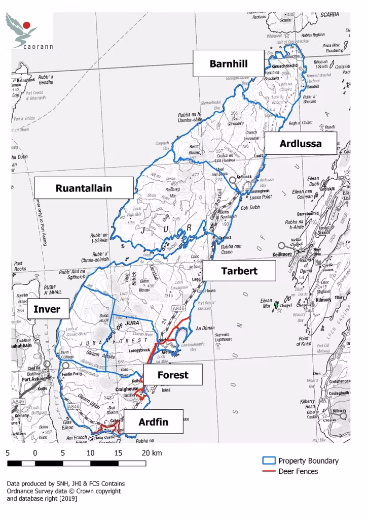 Jura Estates Map