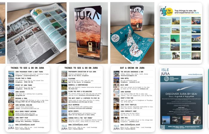 Promotional material Jura