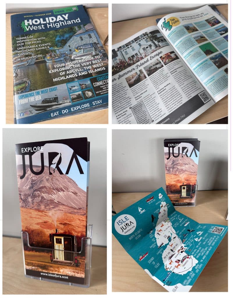 Promotional material for Jura